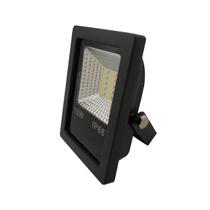 Holofote refletor super led 10w luz branco quente