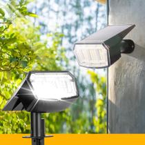 Holofote Solar COOZAMING à Prova D'Água IP65 - 63 LEDs - 3 Modos de Iluminação