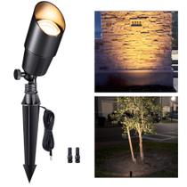 Holofotes de paisagem Gardenreet LED de latão de baixa tensão 12V IP65
