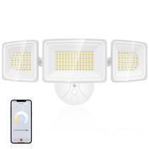 Holofotes de segurança LED inteligentes Onforu 100W 9000LM Holofotes de segurança LED inteligentes Onforu 100W 9000LM