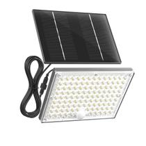 Holofotes externos com sensor de movimento solar SUPERDANNY 113 LEDs