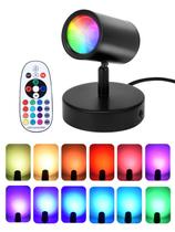Holofotes LED AodiYipei 10W RGB que mudam de cor 120V, pacote com 1 Holofotes LED AodiYipei 10W RGB que mudam de cor 120V, pacote com 1