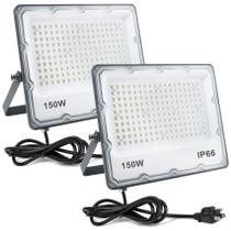Holofotes LED Indmird 150W 6500K 15000LM IP66 110V, pacote com 2