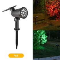 Holofotes Solares Ajustáveis com 9 LEDs - IP65 à Prova D'Água para Jardim e Quintal
