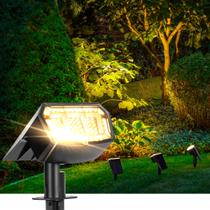 Holofotes solares AUDERWIN 63 LED 3 modos IP65 à prova d'água