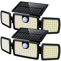 Holofotes solares externos MIHANI 2500LM Sensor de movimento IP65