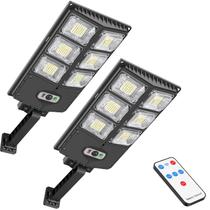 Holofotes solares GORLDE 150W 8000LM com 2 unidades remotas