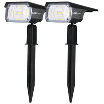 Holofotes solares LEREKAM 40 LEDs IP65 à prova d'água, pacote com 2 Holofotes solares LEREKAM 40 LEDs IP65 à prova d'água, pacote com 2