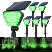 Holofotes solares T-SUN LED Green Landscape IP65, pacote com 6