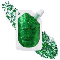 Holográfico Face Glitter Gel Body Shimmer Makeup Grass Green Holográfico Face Glitter Gel Body Shimmer Makeup Grass Green