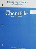 Holt Chemfile Lab Program Inquiry Experiments - Teacher Guide - Holt Mcdougal