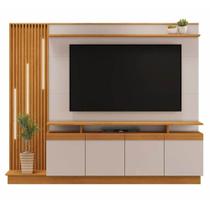 Home Absoluto Estante para TV até 65 Polegadas com LED 4 Portas JCM Cor Cinamomo Off White Home Absoluto Estante para TV até 65 Polegadas com LED 4 Portas JCM Cor Cinamomo Off White