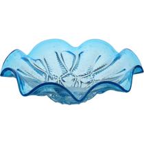 HOME&ampCO VENETIAN CENTRO MESA 9x36x36cm VIDRO AZUL