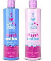 Home care marshmallow - shampoo e condicionador 500ml - love potion