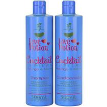 Home care morango e menta cocktail - shampoo e condicionador 500ml - love potion Home care morango e menta cocktail - shampoo e condicionador 500ml - love potion