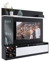 Home Estante para Sala de Estar Tv até 50" Preto Branco Quiditá