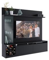 Home Estante para Sala de Estar Tv até 60" Preto Quiditá Home Estante para Sala de Estar Tv até 60" Preto Quiditá