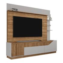 Home Estante Rack Dallas Ripado Para TV até 75 Polegadas