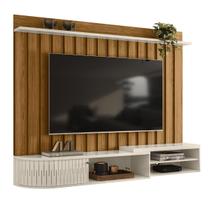 Home Frisado para TVs 75" Ravena Naturale Off White