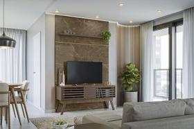 Home Frizz Premium para TV de até 65 polegadas -Imperial/Sepia - Madetec