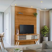 Home Frizz Premium para TV de até 65 polegadas -Naturale/Off White - Madetec