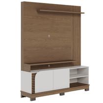 Home Jurerê 180cm TV 65 Pol Ripado Prateleira 25mm Off Freijó Home Jurerê 180cm TV 65 Pol Ripado Prateleira 25mm Off Freijó