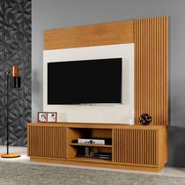 Home logan 2 portas ripadas para tv 59'' 1,80cm