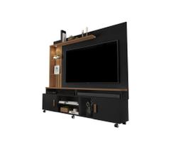 Home Ocean 1.8 Preto/Canela Carmolar Móveis Home Ocean 1.8 Preto/Canela Carmolar Móveis