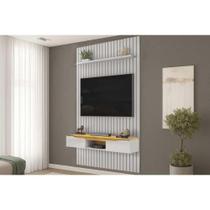 Home p/ TV Isac 183x240cm Bali/Cedro - DJ Móveis