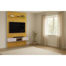 Home p/ TV Trento 143x240cm Cedro/Bali - DJ Móveis