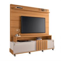 Home Painel Decorativo Bold TV até 65 Pol Portas Deslizantes Pés Rodízio Cinamomo/Off White G26 - HB Móveis Home Painel Decorativo Bold TV até 65 Pol Portas Deslizantes Pés Rodízio Cinamomo/Off White G26 - HB Móveis