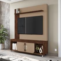 Home Painel Maragogi Tv até 65 Polegadas 2 Portas Carvalho/fendi