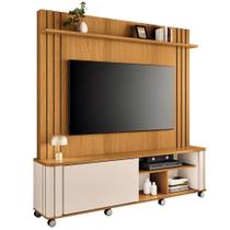 Home Painel Theater Trinus Sala TV até 70" Pol com Rodizios