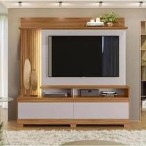 Home Para Sala 183cm para Tv Até 60 Polegadas com Detalhe Ripado e Pés Notável