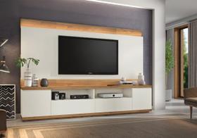 Home para sala de tv moderno 2,70m de largura Rubi - Móveis Montanhês