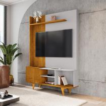 Home Para TV 55 Polegadas Uru Naturalle Fresado Off-White