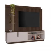 Home Para Tv 60 Polegadas Ripado C/LED Amparo JCM Movelaria Home Para Tv 60 Polegadas Ripado C/LED Amparo JCM Movelaria