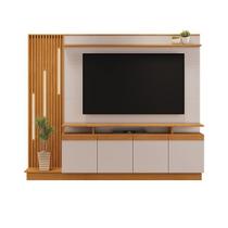 Home Para Tv 65 Polegadas Absoluto Jcm Móveis - Cinamomo Off Home Para Tv 65 Polegadas Absoluto Jcm Móveis - Cinamomo Off