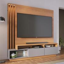 Home para TV 75 Polegadas Oliver Freijo Cinza Fosco