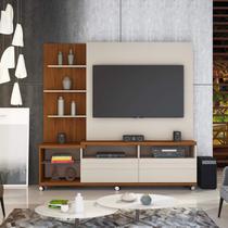 Home para TV até 60" Off White / Freijó - Atacama