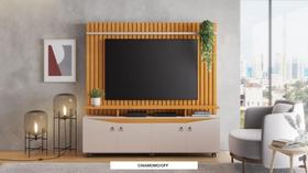 Home Para Tv Até 65" Conceito Cinamomo Off White