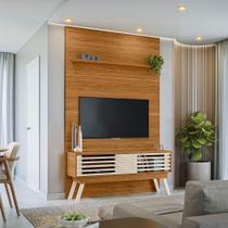 Home para Tv Frizz Premium Naturale Off White Madetec Home para Tv Frizz Premium Naturale Off White Madetec