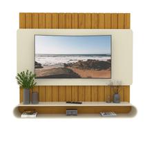 Home para TV Prime 1.85 Naturale com Off White - Gelius Móveis