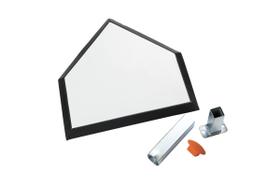 Home Plate CHAMPRO Pro Style Base Branca Durável Home Plate CHAMPRO Pro Style Base Branca Durável