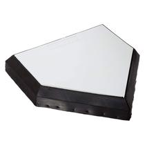 Home plate CHAMPRO profissional durável de borracha e madeira Home plate CHAMPRO profissional durável de borracha e madeira