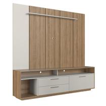 Home Rack E Painel Para Tv Até 75 Polegadas Com Iluminação Led Reims Arenas Home Rack E Painel Para Tv Até 75 Polegadas Com Iluminação Led Reims Arenas