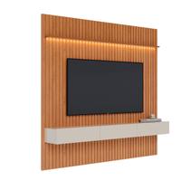 Home Ripado Flow 2.2 LED Nature com Off White - MóveisAqui Home Ripado Flow 2.2 LED Nature com Off White - MóveisAqui