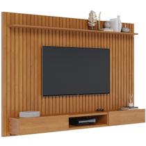 Home Ripado Painel de Parede Suspenso Embutido para Sala de Estar com Nicho Bancada Prateleira 2 Portas LOFT Imcal 2.2 - Nature Home Ripado Painel de Parede Suspenso Embutido para Sala de Estar com Nicho Bancada Prateleira 2 Portas LOFT Imcal 2.2 - Nature