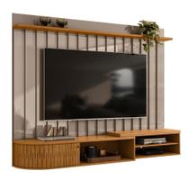 Home Ripado para TVs de 75"Catânia Fendi Naturale