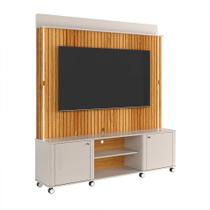 Home Ripado TVs Até 75 Polegadas Melbourne Off White Freijó